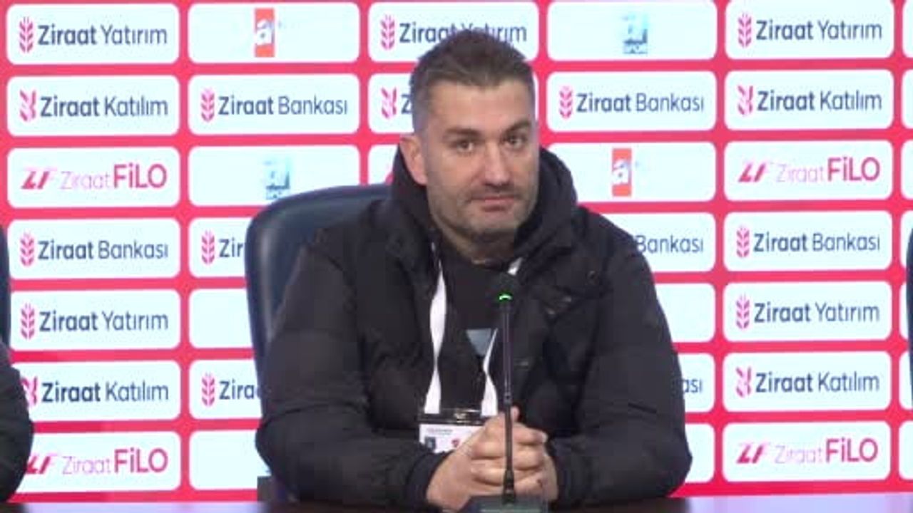 Boluspor'un Teknik Sorumlusundan Başakşehir Maçı Değerlendirmesi