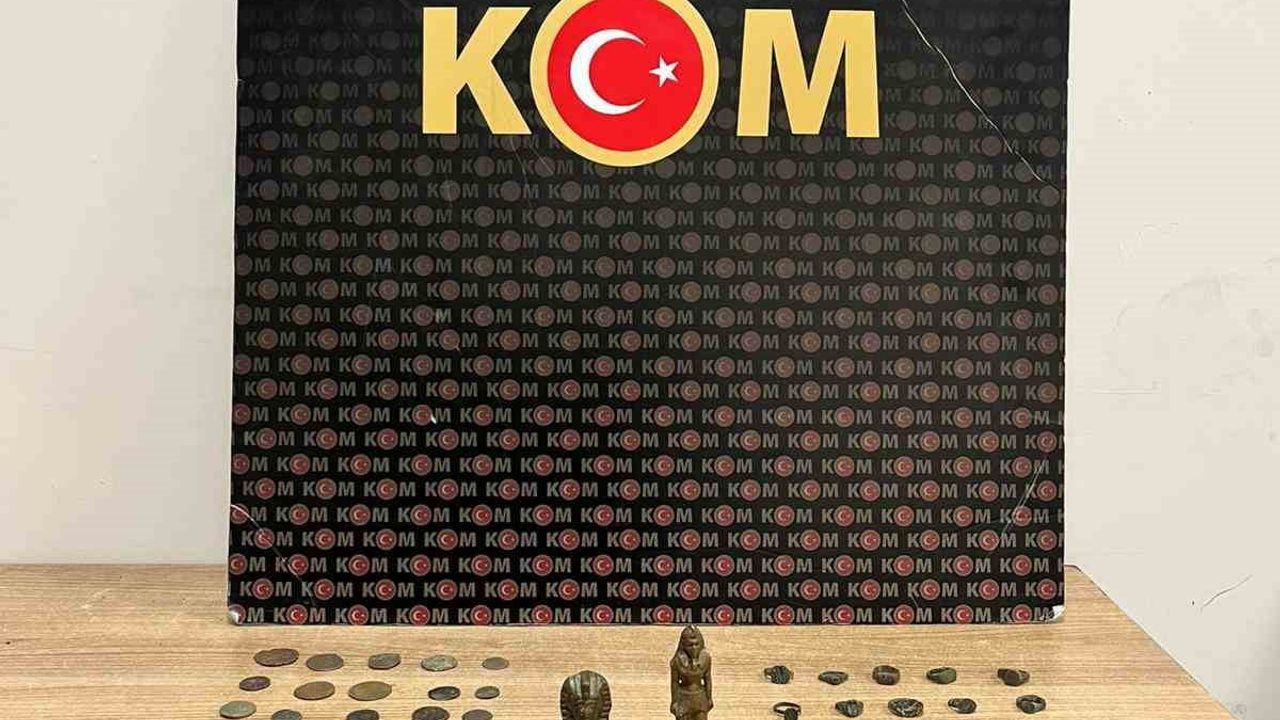 Bolvadin'de Tarihi Eser Operasyonu