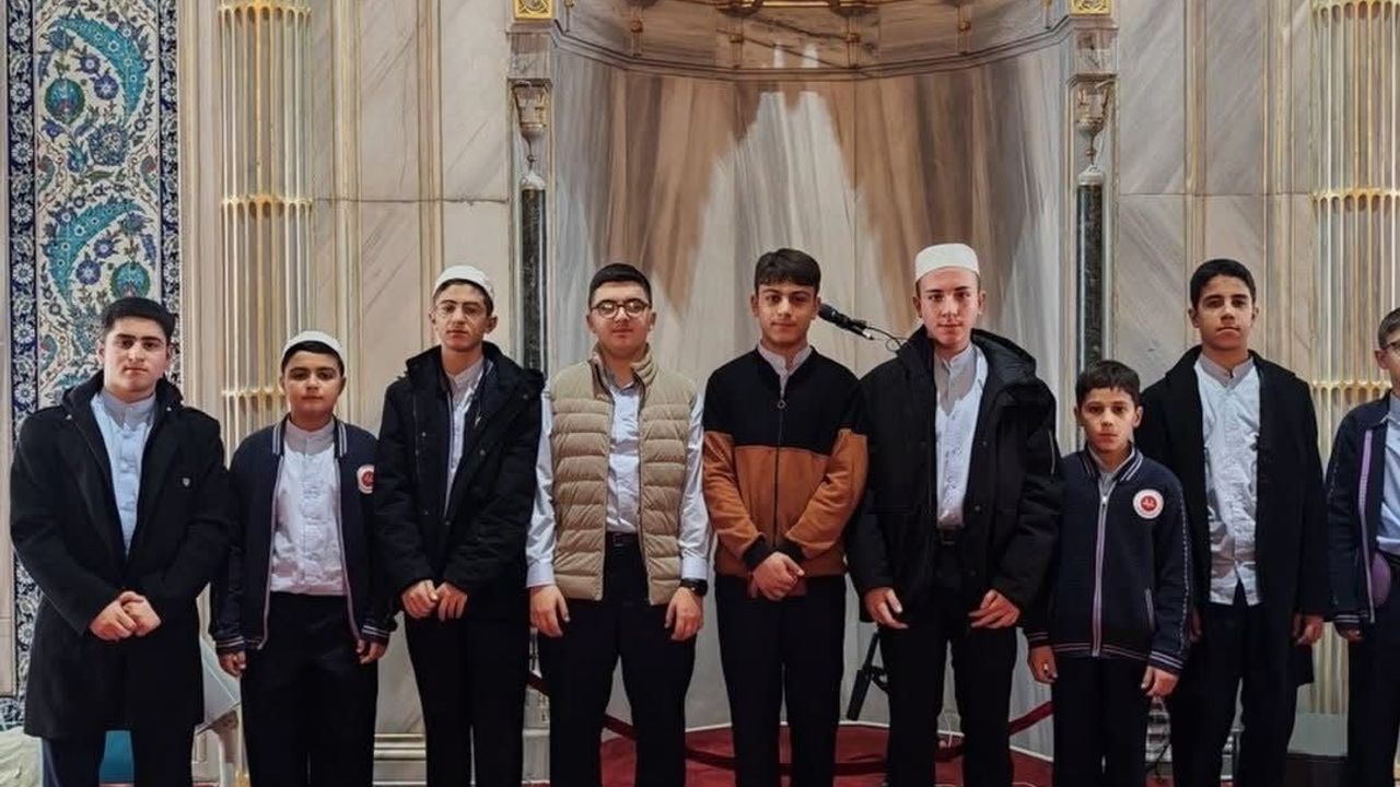 Bolvadinli Gençler Ankara'da Hafızlık Sınavına Katıldı