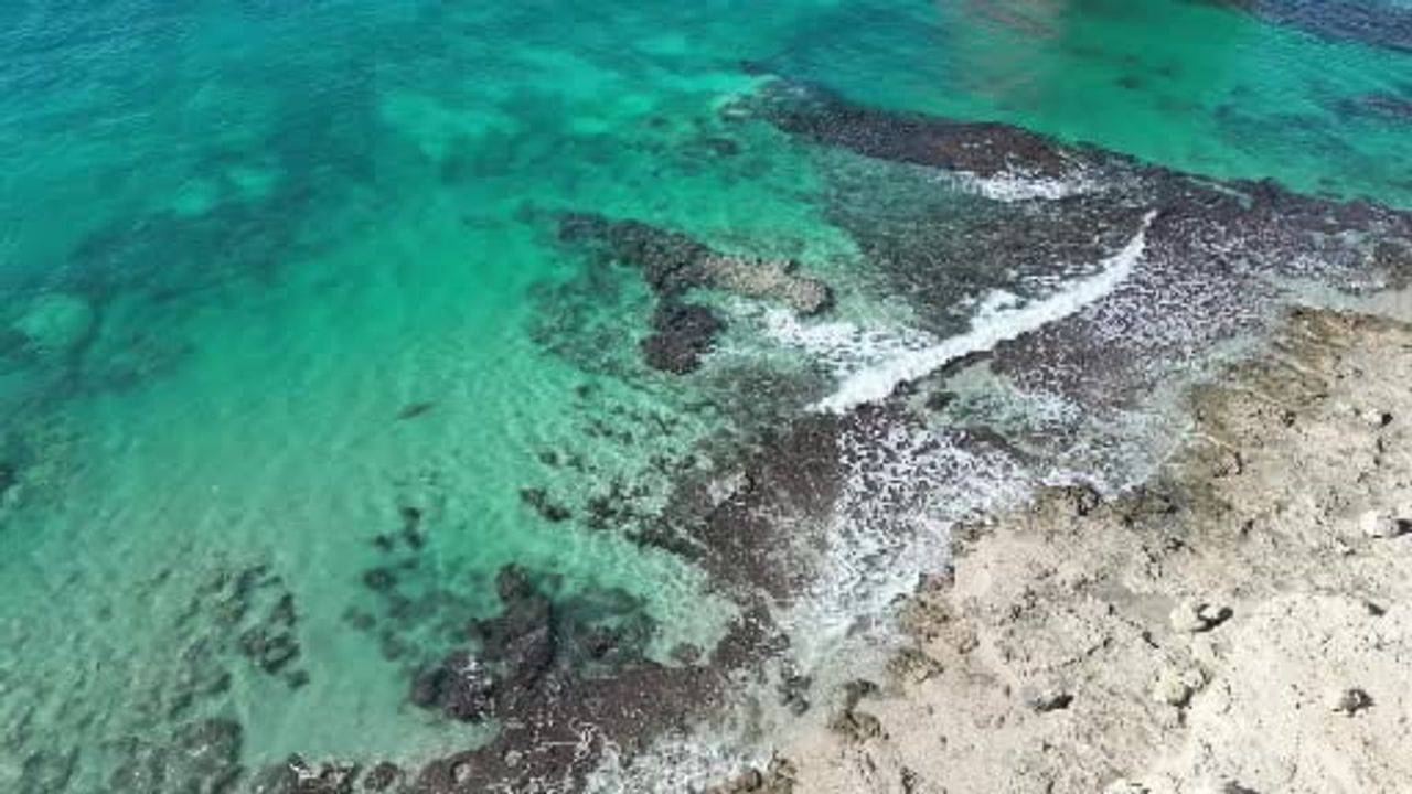 Bozcaada'daki Tanker Kurtarma Çalışmaları Dron ile Görüntülendi