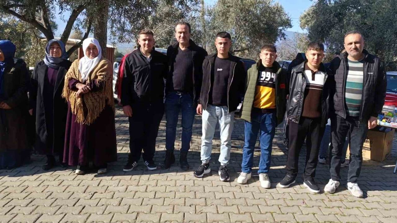 Bozdoğan'da Asker Uğurlama Töreni