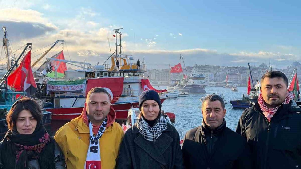 Bozgeyik'ten Gazze Mitinginde Destek Mesajı