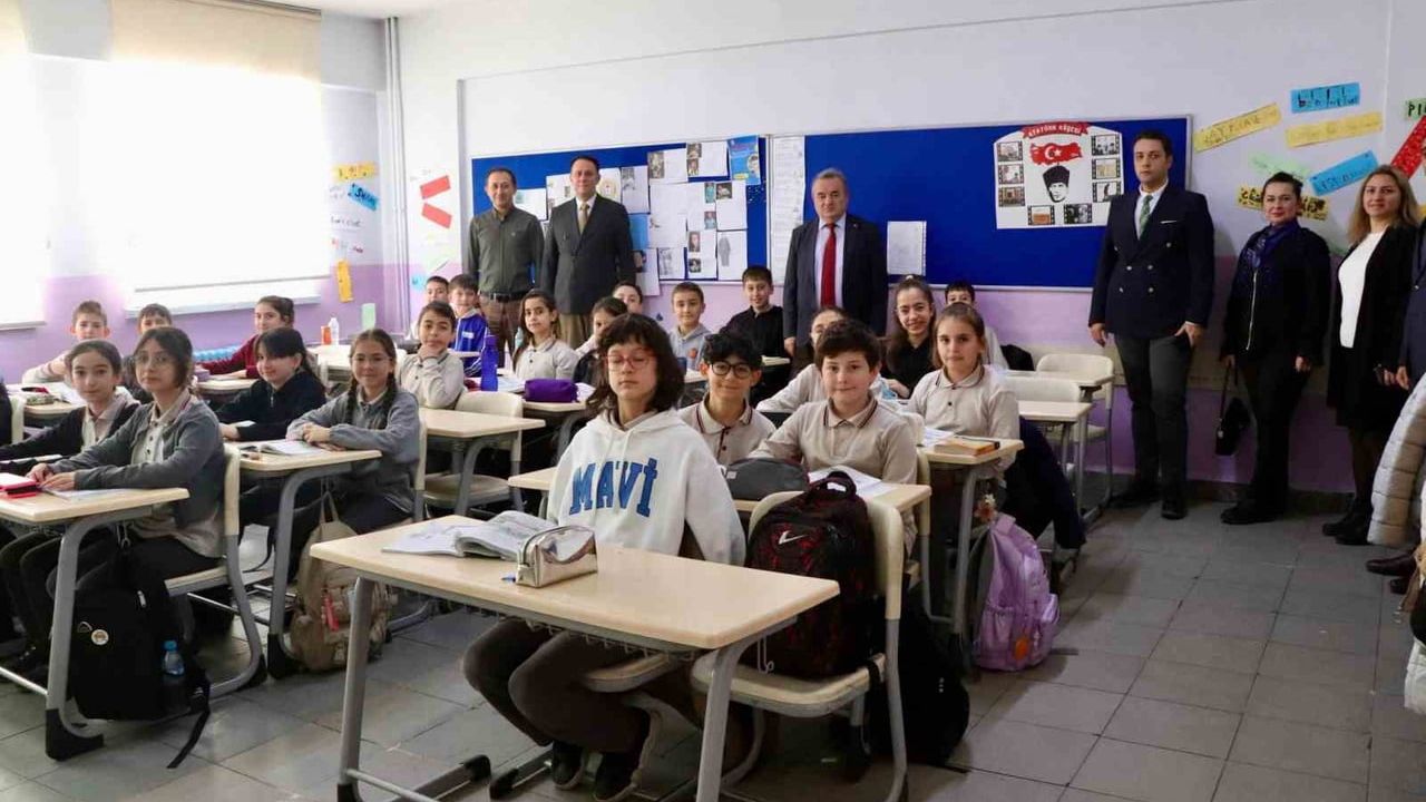 Bozüyük Kaymakamlığından Eğitim İncelemesi