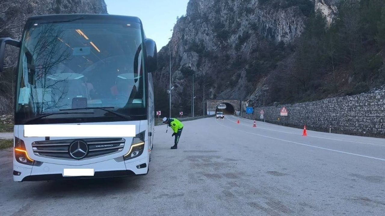 Burdur'da Haftalık Trafik Denetimi