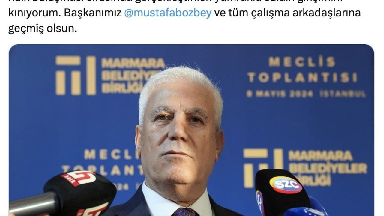 Bursa Büyükşehir Belediye Başkanı Bozbey'e Saldırı Girişimi ve Tepkiler