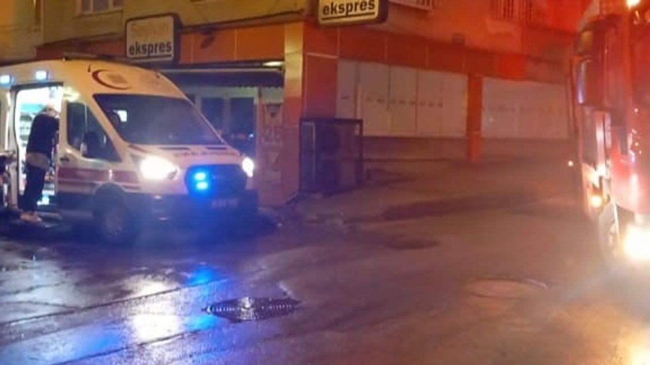 Bursa'da Çay Ocağında Yangın Paniği