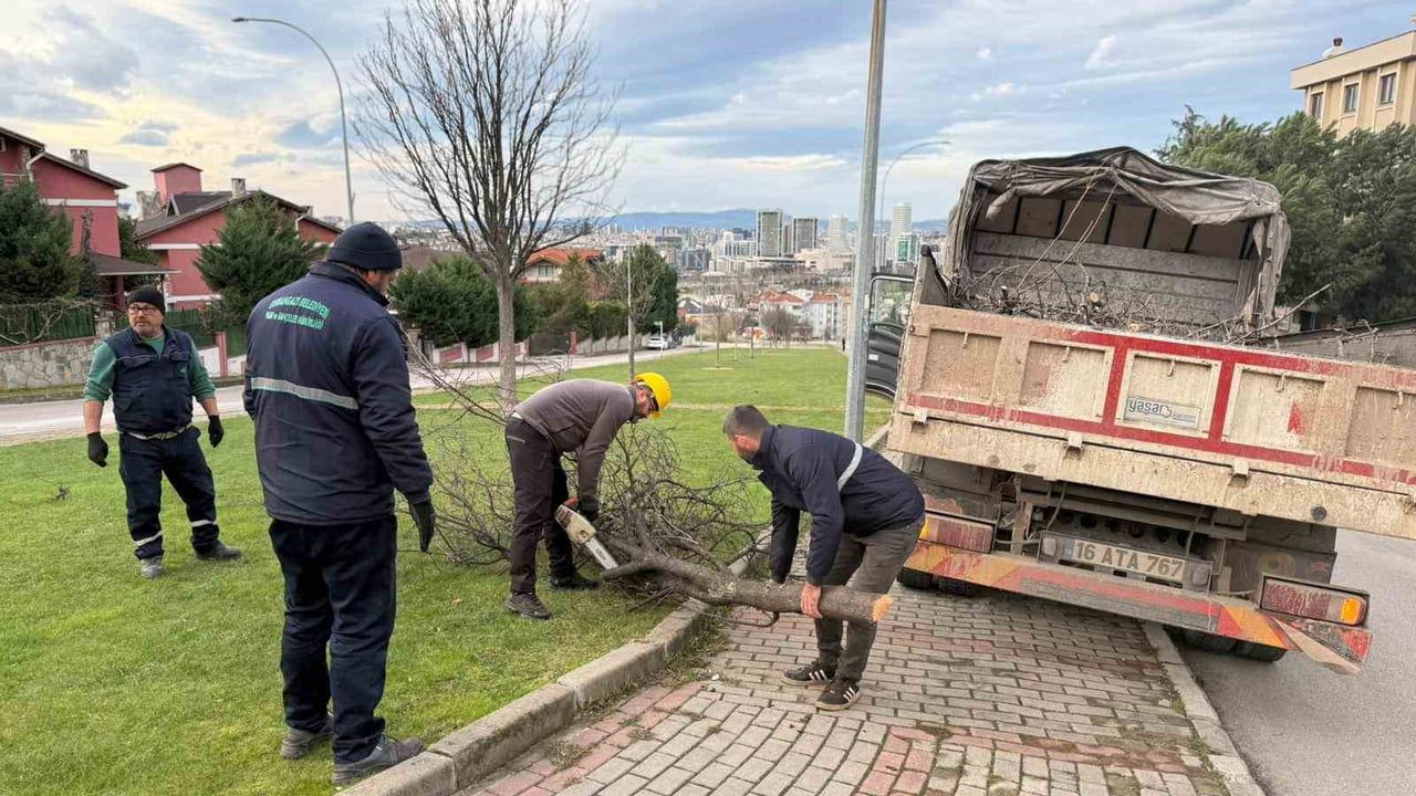 Bursa'da Şiddetli Lodosun Ardından Hızlı Müdahale