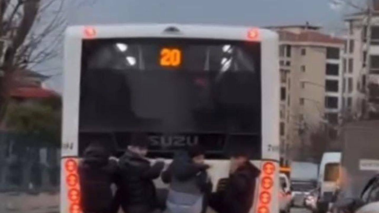 Bursa'da Tehlikeli Otobüs Yolculuğu