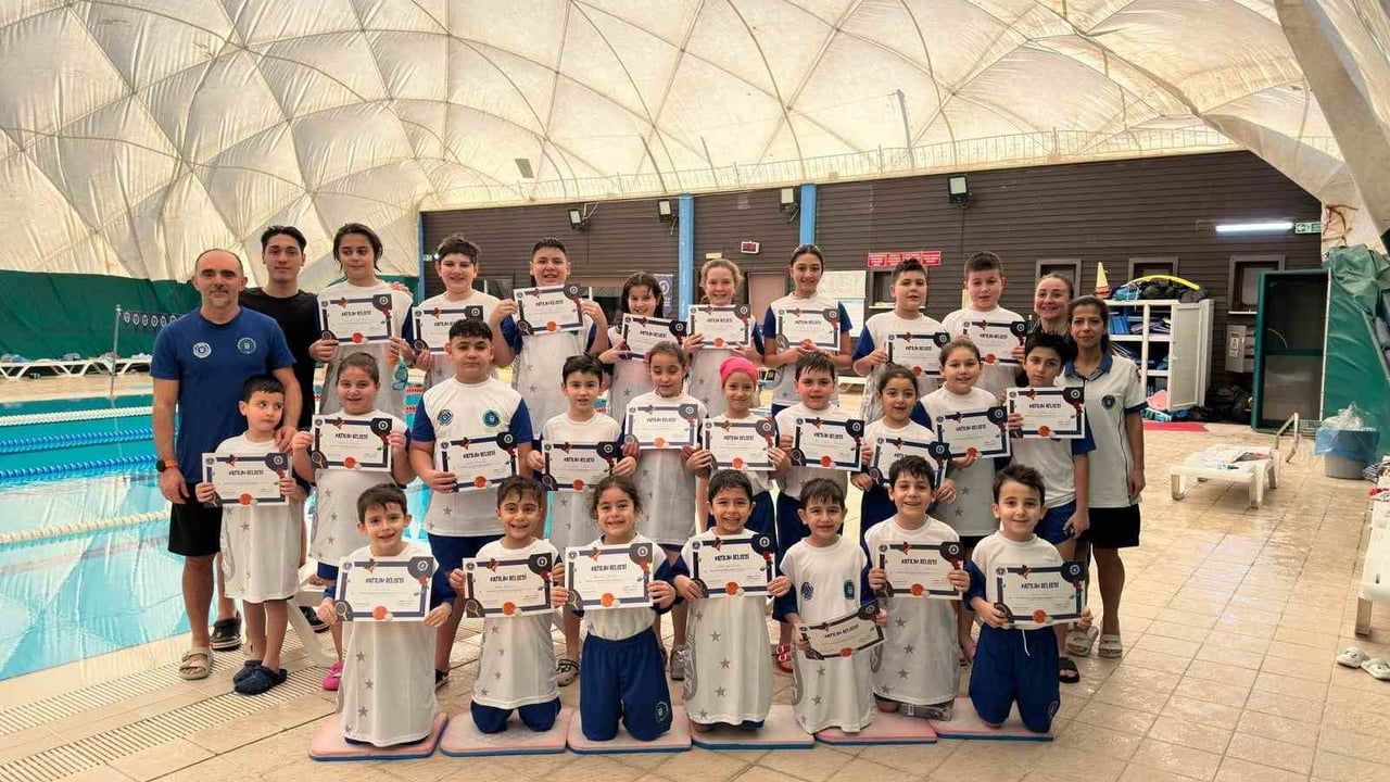 Bursa Kış Spor Okulları'nda Sertifika Sevinci