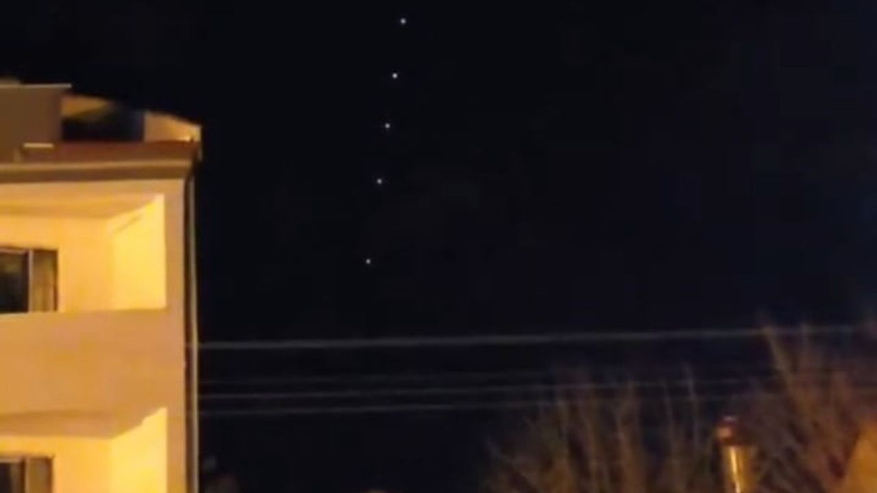 Bursa Semalarında Gizemli Işıkların Sırrı Çözüldü