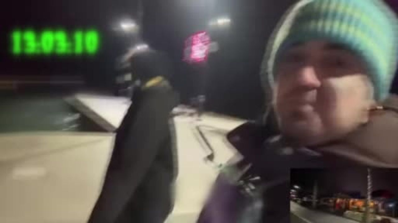 Büyükçekmece'de Canlı Yayınla Kurtarılan Kadın