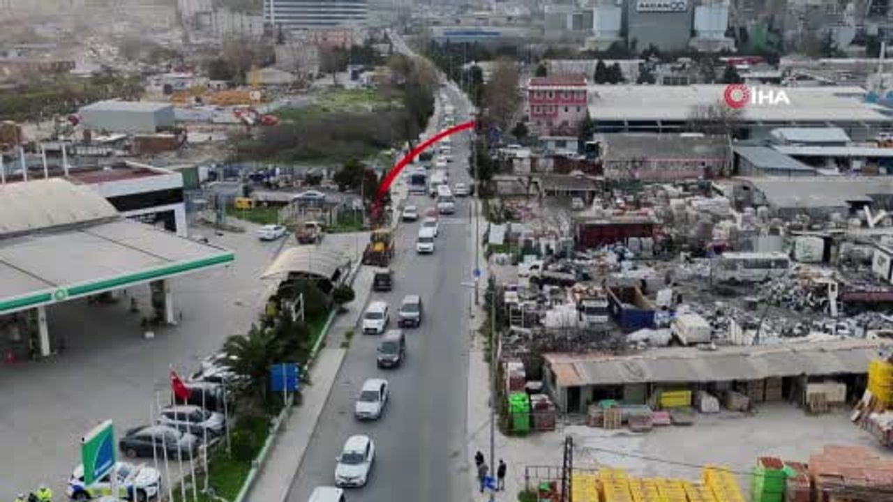 Büyükçekmece'de Dron Destekli Trafik Kontrolü Uygulaması