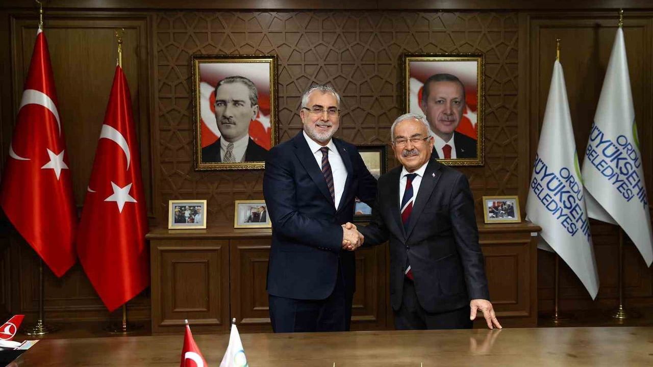 Çalışma ve Sosyal Güvenlik Bakanı Vedat Işıkhan Ordu'yu Ziyaret Etti