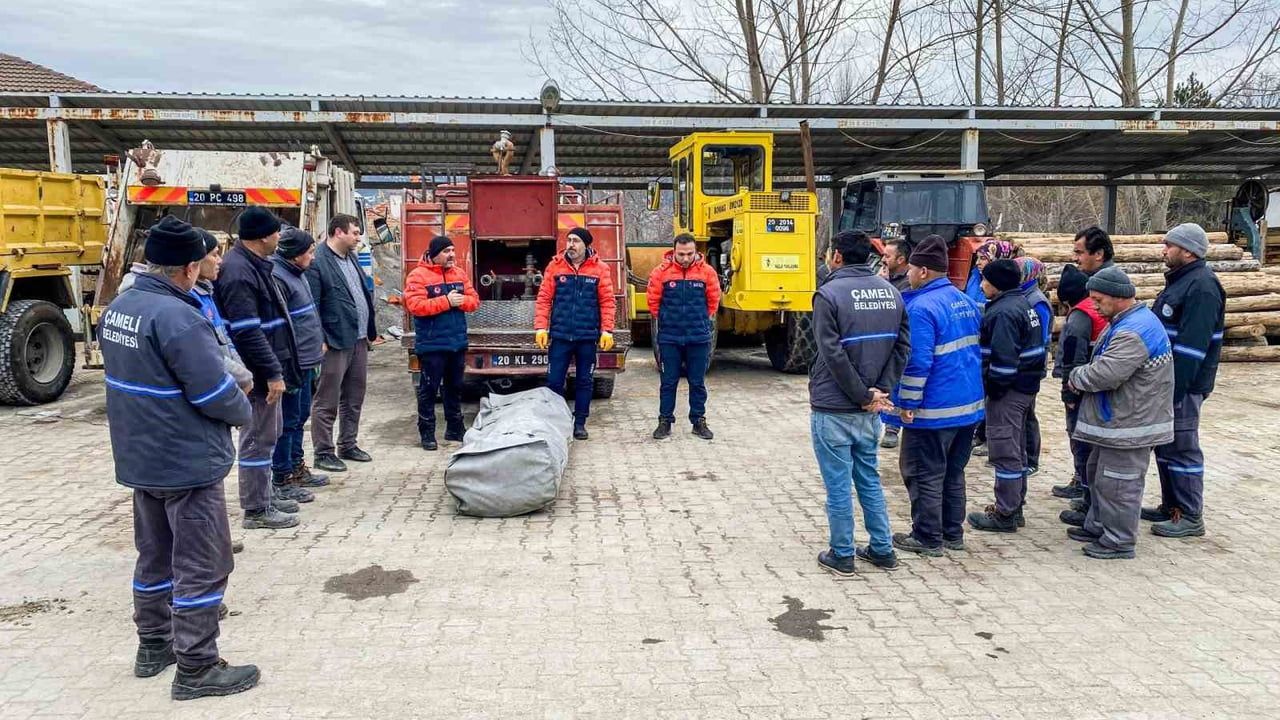 Çameli Belediyesi'nden Afet Yönetimi Eğitimi