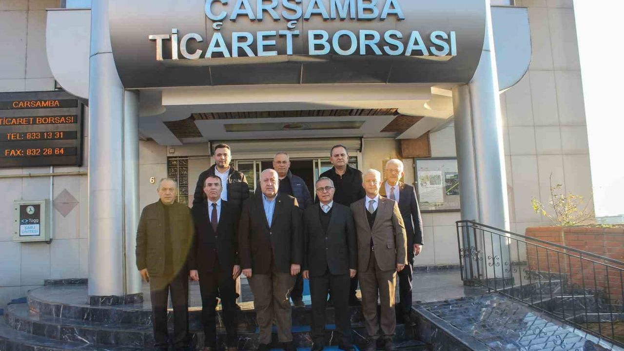 Çarşamba'da Kurumlar Arası İş Birliği Gelişiyor