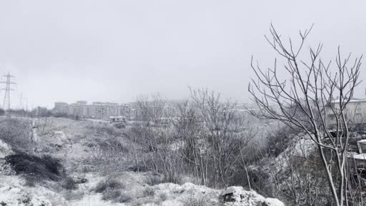 Çatalca'nın Bembeyaz Manzarası