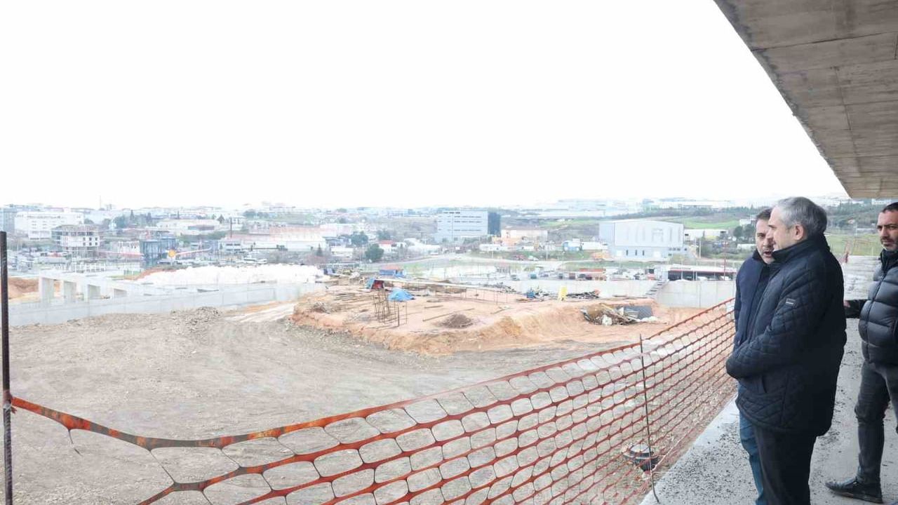 Çayırova Spor Lisesi İnşaatı Hızla İlerliyor