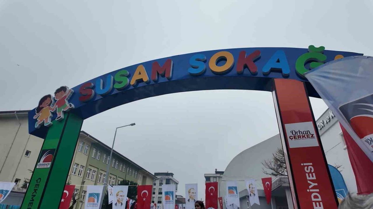 Çekmeköy’de Susam Sokağı Açıldı