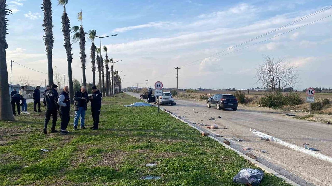 Ceyhan'da Trafik Kazası: 1 Kişi Hayatını Kaybetti