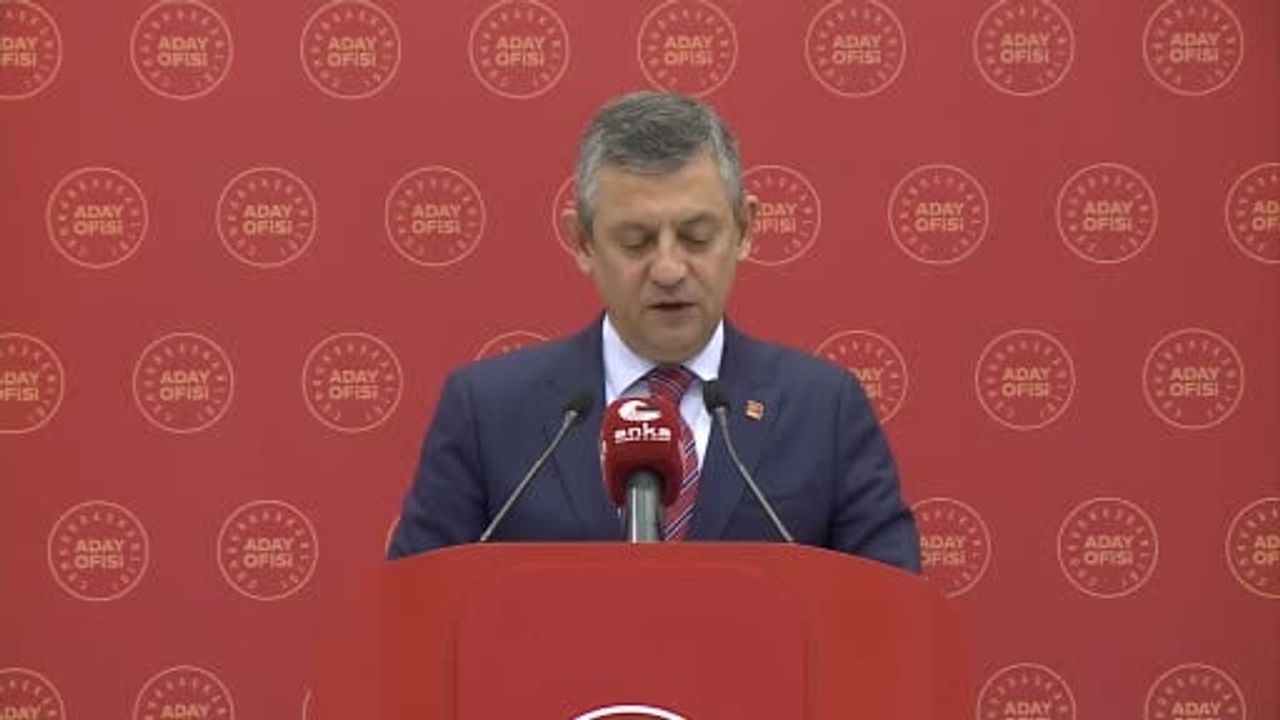 CHP Genel Başkanı Özgür Özel: Ekonomi Eşgüdüm Konseyi Kuruldu