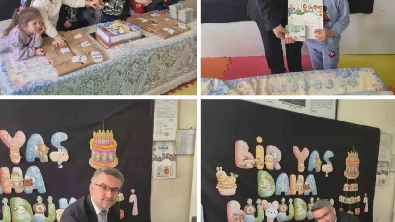Çifteler'de Minik Öğrenciler İçin Büyüme Kutlaması