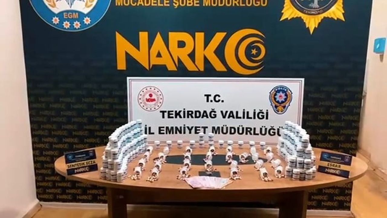 Çorlu'da Uyuşturucu Operasyonu