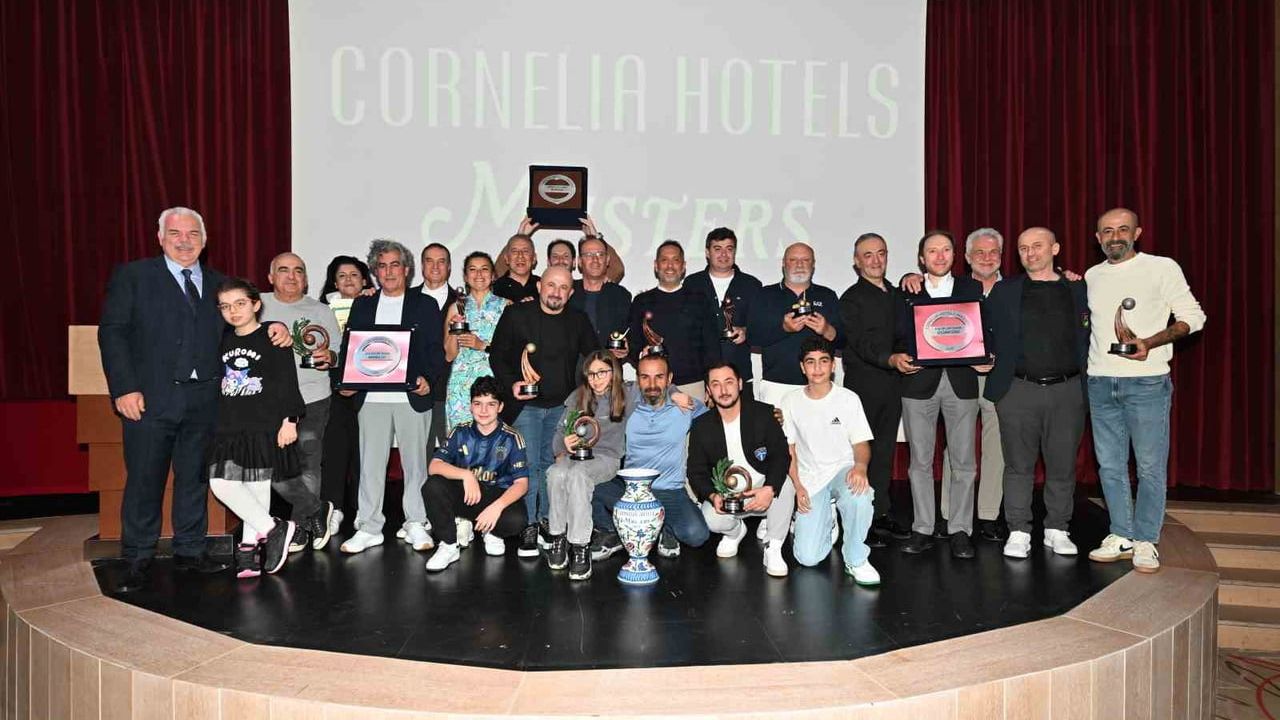 Cornelia Golf Masters ve Open Turnuvaları Belek'te Gerçekleşti