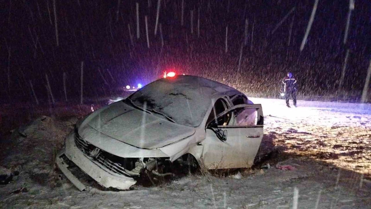 Çorum'da Kar Yağışı Kaza Getirdi: 7 Yaralı