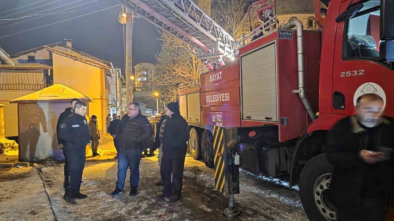 Çorum'da Sobadan Yangın: 1 Kayıp