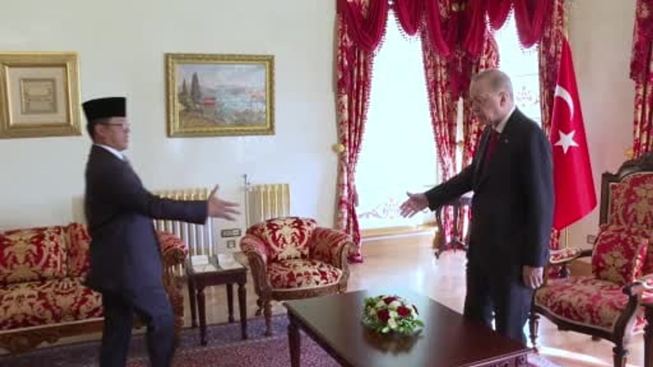 Cumhurbaşkanı Erdoğan, Endonezyalı Bakanları Ağırladı