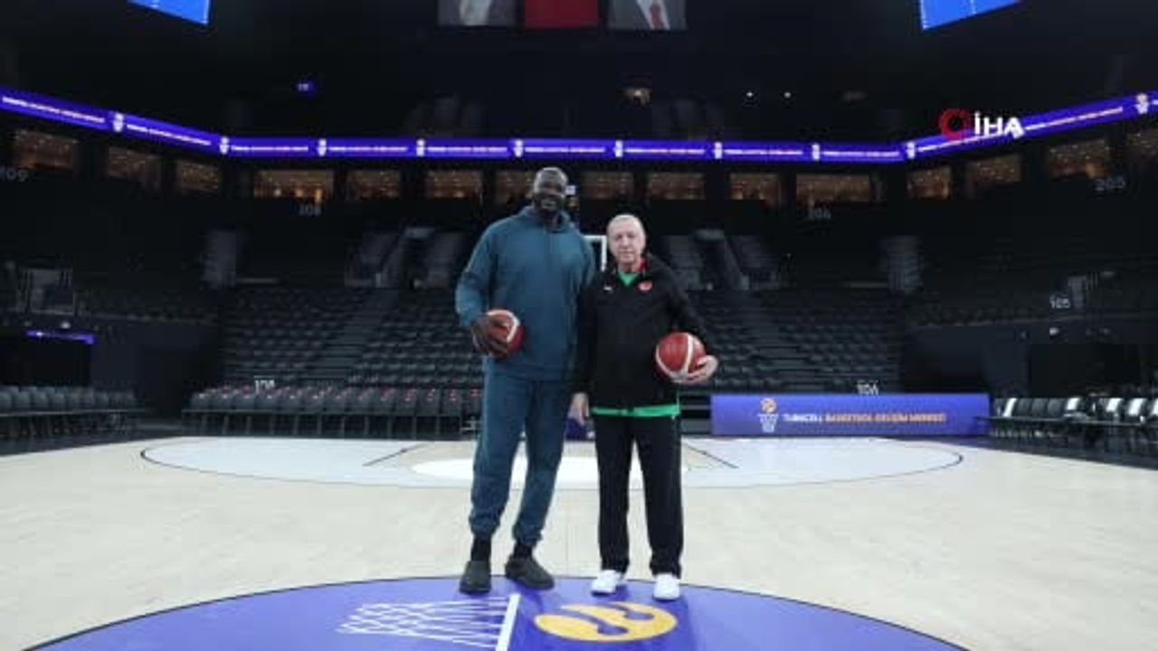 Cumhurbaşkanı Erdoğan, Shaquille O'Neal ile Buluştu