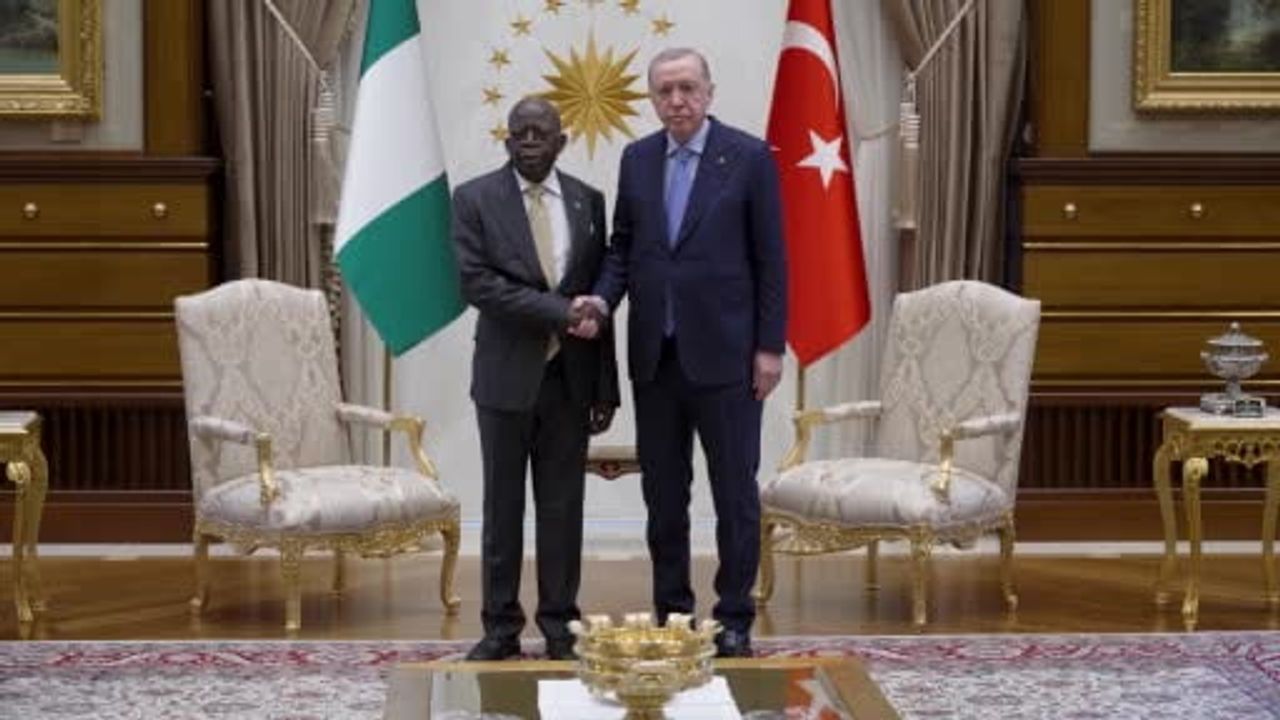 Cumhurbaşkanı Erdoğan ve Nijerya Lideri Tinubu'dan Önemli Görüşme