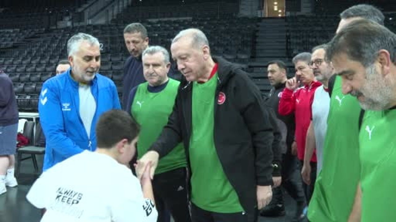 Cumhurbaşkanı Erdoğan ve Shaquille O'Neal Buluşması