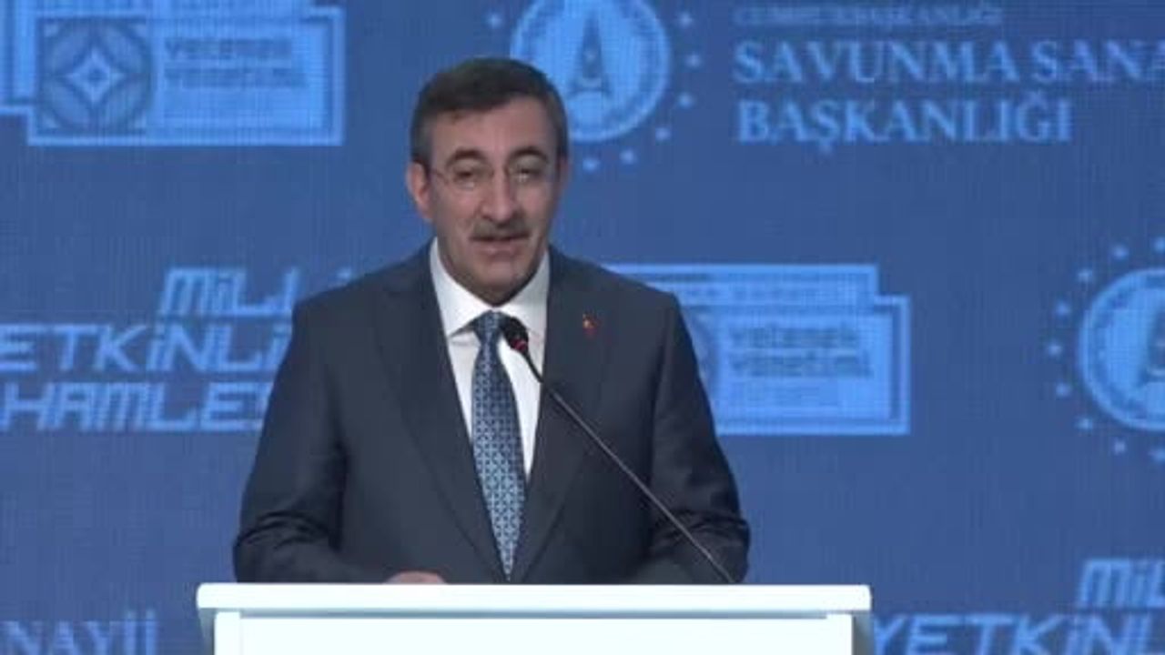 Cumhurbaşkanı Yardımcısı Cevdet Yılmaz'dan Savunma Sanayi Açıklamaları
