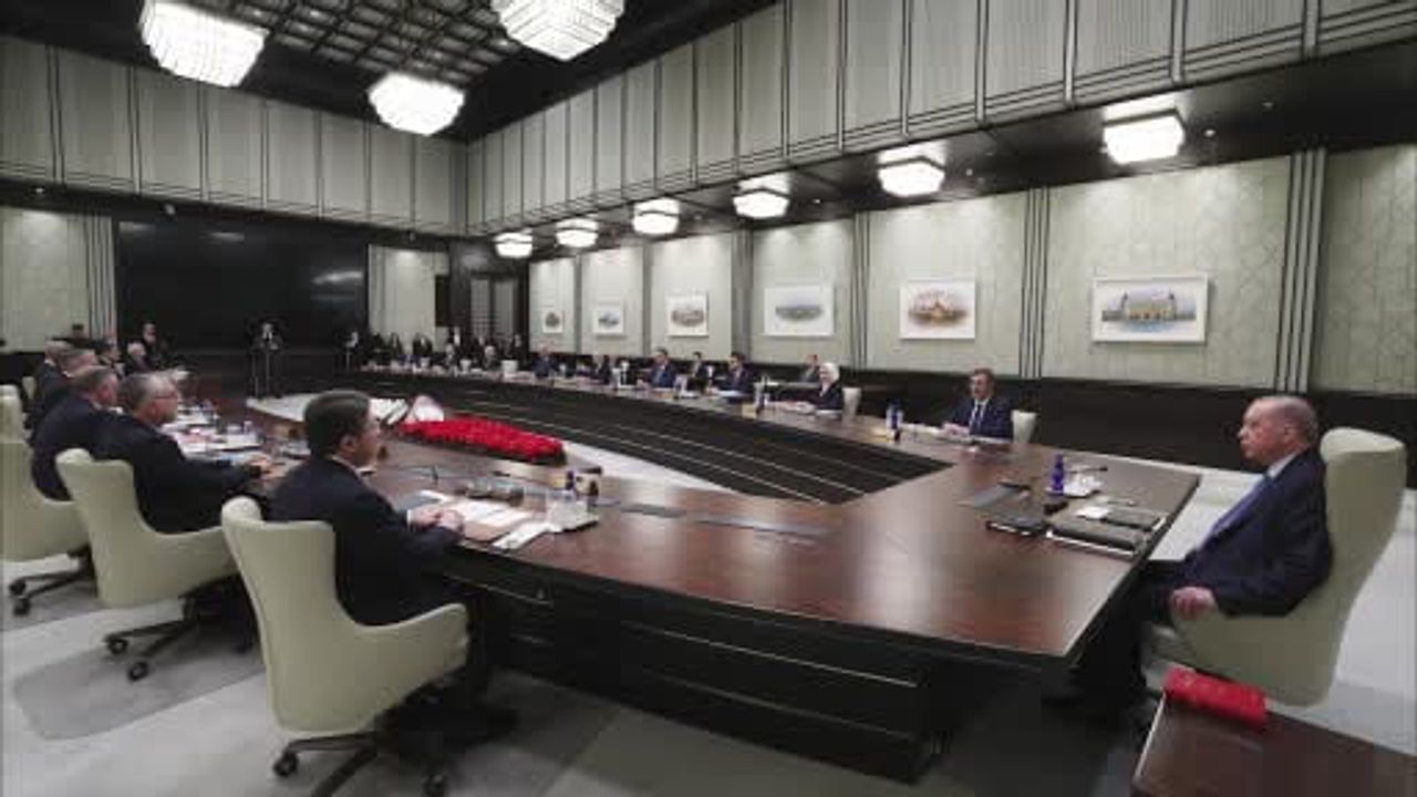 Cumhurbaşkanlığı Kabinesi Toplandı