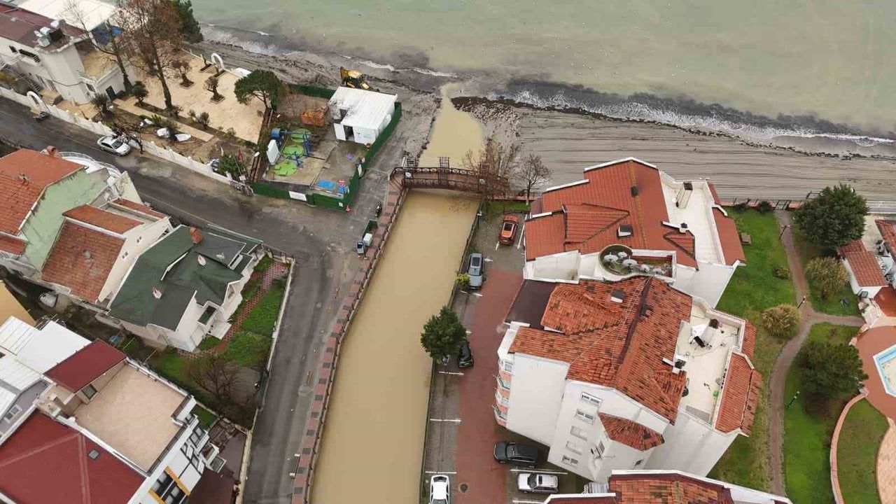 Değirmenaltı Deresi'nde Su Seviyesi Artıyor