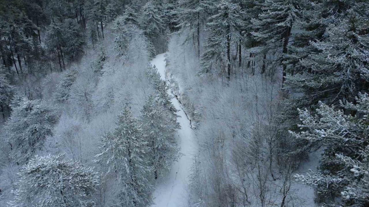Demirci'de Kartpostallık Kış Manzaraları