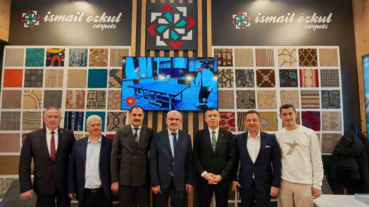 Demirci Halıları ICFE 2026 Fuarı'nda Dünya Tanıtımında