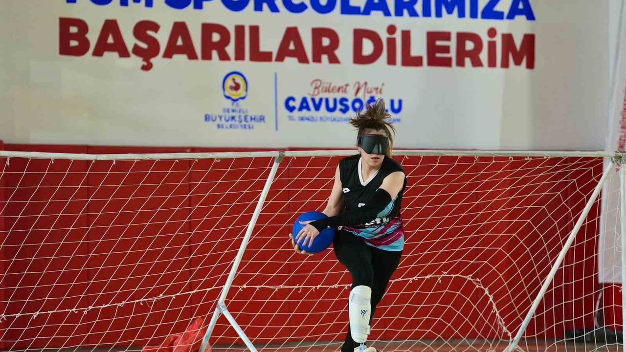 Denizli'de Görme Engelli Sporculara Özel Braille Madalya