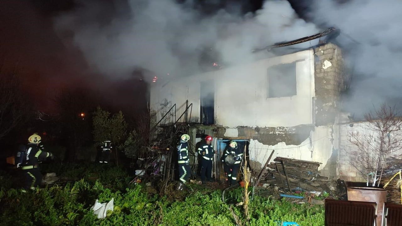 Denizli'de Samanlık Yangını Korkuttu