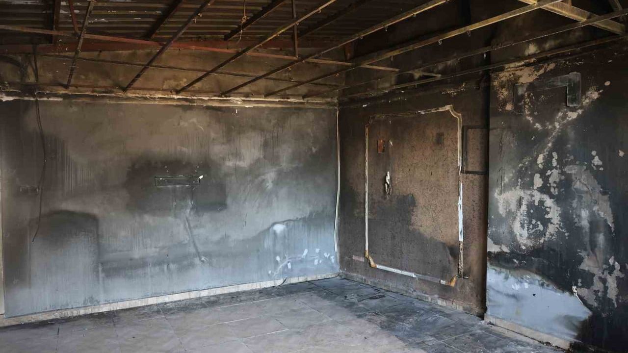 Depremzede Aile Yangınla İkinci Kez Yuva Kaybetti