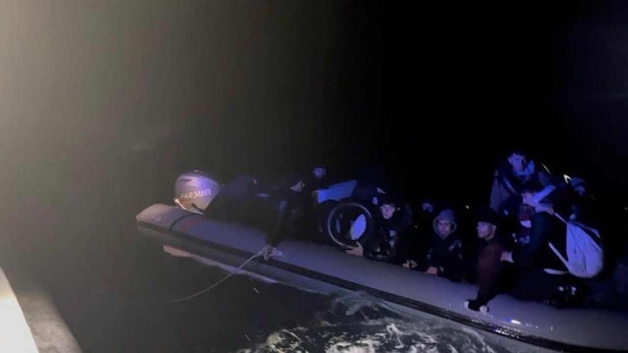 Didim Açıklarında Düzensiz Göçmen Kurtarma Operasyonu