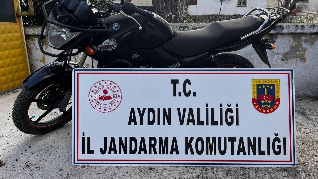 Didim'de 7 Yıl Sonra Bulunan Çalınan Motosiklet
