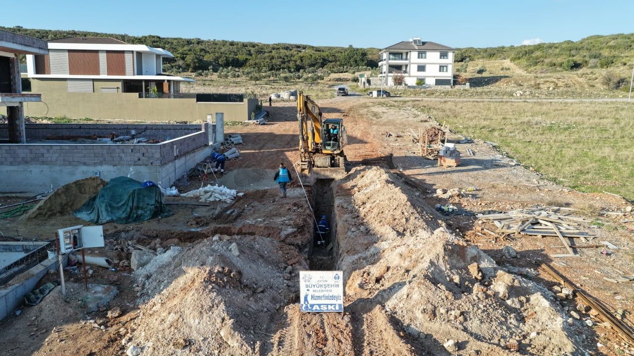 Didim'de Altyapı Çalışmaları Devam Ediyor