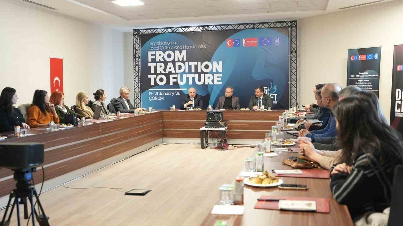 DigiCRAFT Projesi ile Çorum'un El Sanatları Dijital Dünyaya Taşınıyor