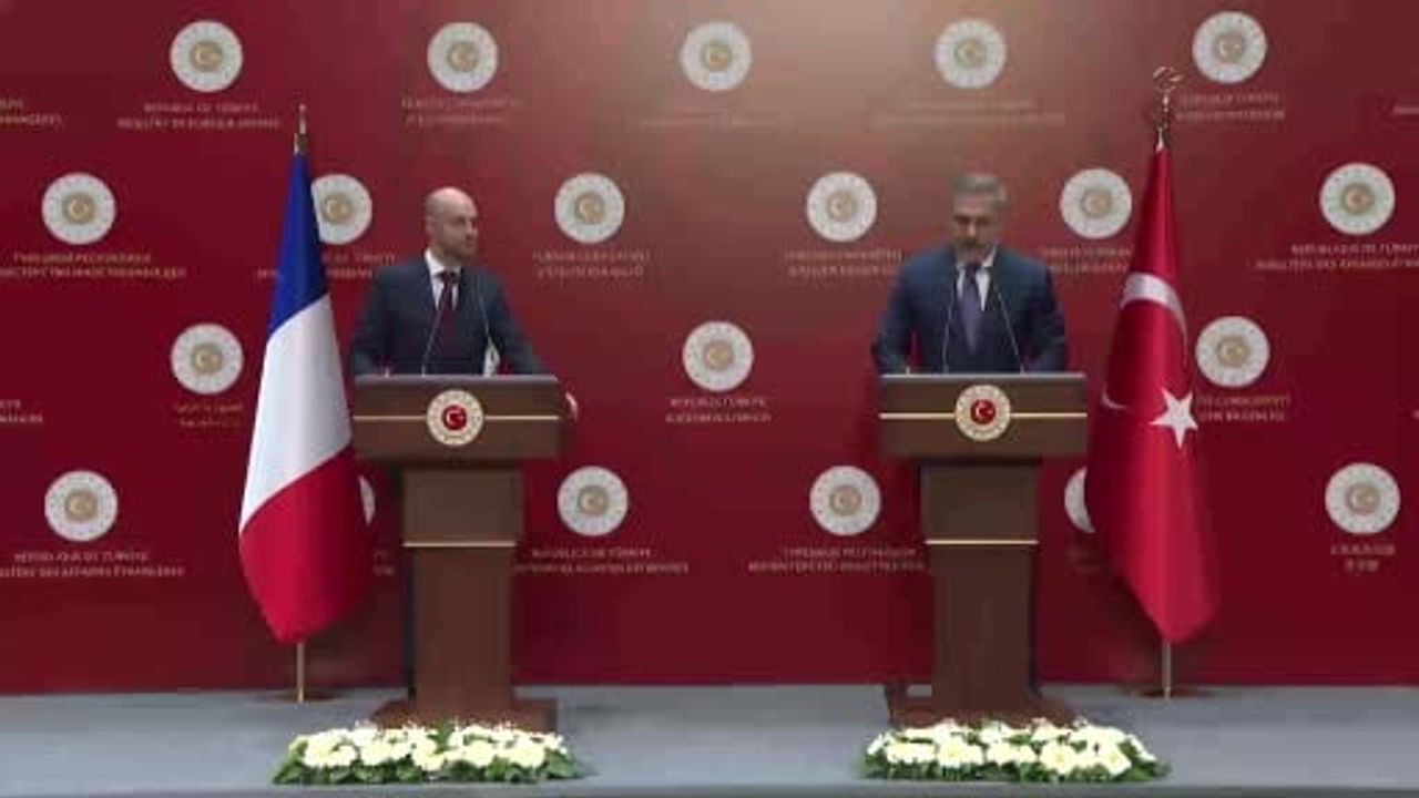 Dışişleri Bakanı Fidan'dan Türkiye-Fransa İlişkilerine Dair Açıklamalar