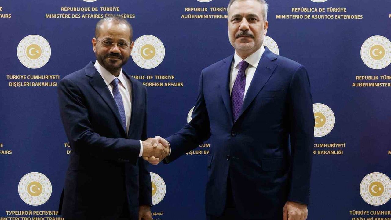 Dışişleri Bakanı Fidan, Umman Dışişleri Bakanı Al Busaidi ile Ankara'da Buluştu