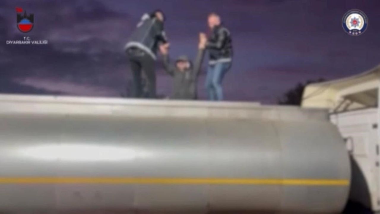 Diyarbakır'da Düzensiz Göçmen Operasyonu: 32 Göçmen Kurtarıldı