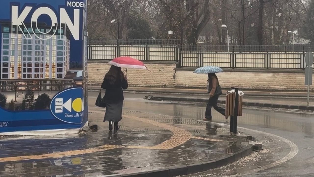 Diyarbakır'da Sağanak Yağışlar Konusunda Uyarılar Yapıldı