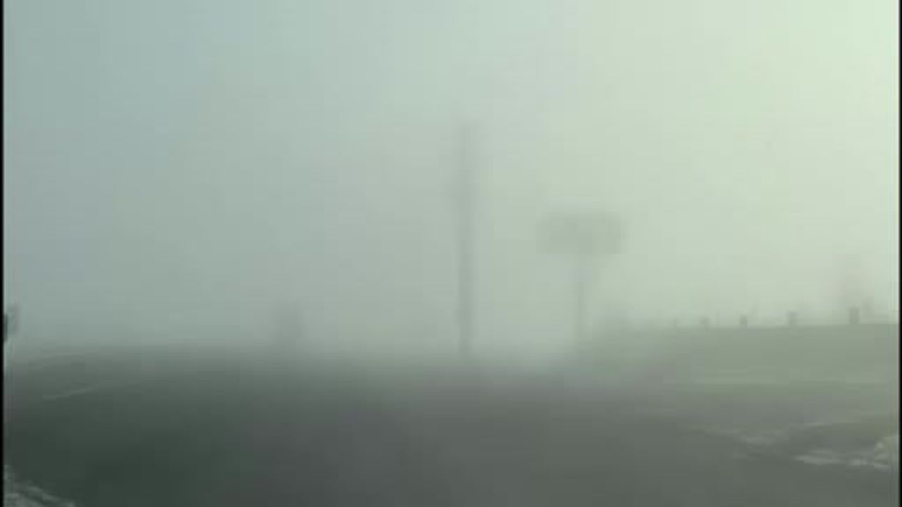 Diyarbakır'da Yoğun Sis Etkisini Sürdürüyor